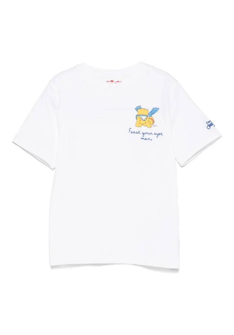T-shirt con logo SAINT BARTH | TSH0001 T-SHIRT BOY04482H BART FEAST EYES01